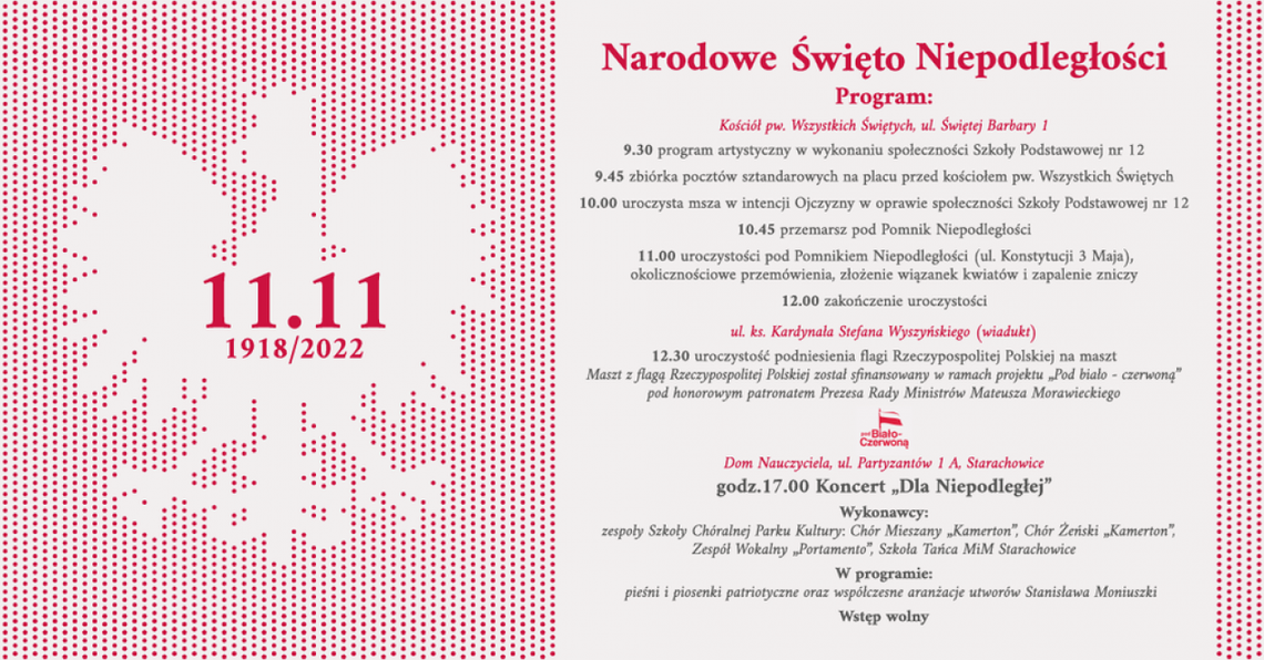 Autobusem na starachowickie uroczystości niepodległościowe Autobusem na starachowickie uroczystości niepodległościowe