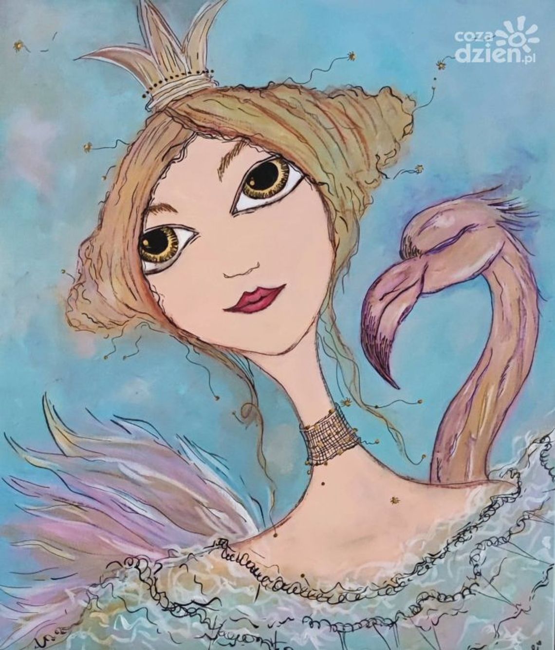 „Babie lato”. Wernisaż wystawy prac Anny Ewy Kosińskiej w Zawichoście „Babie lato”. Wernisaż wystawy prac Anny Ewy Kosińskiej w Zawichoście