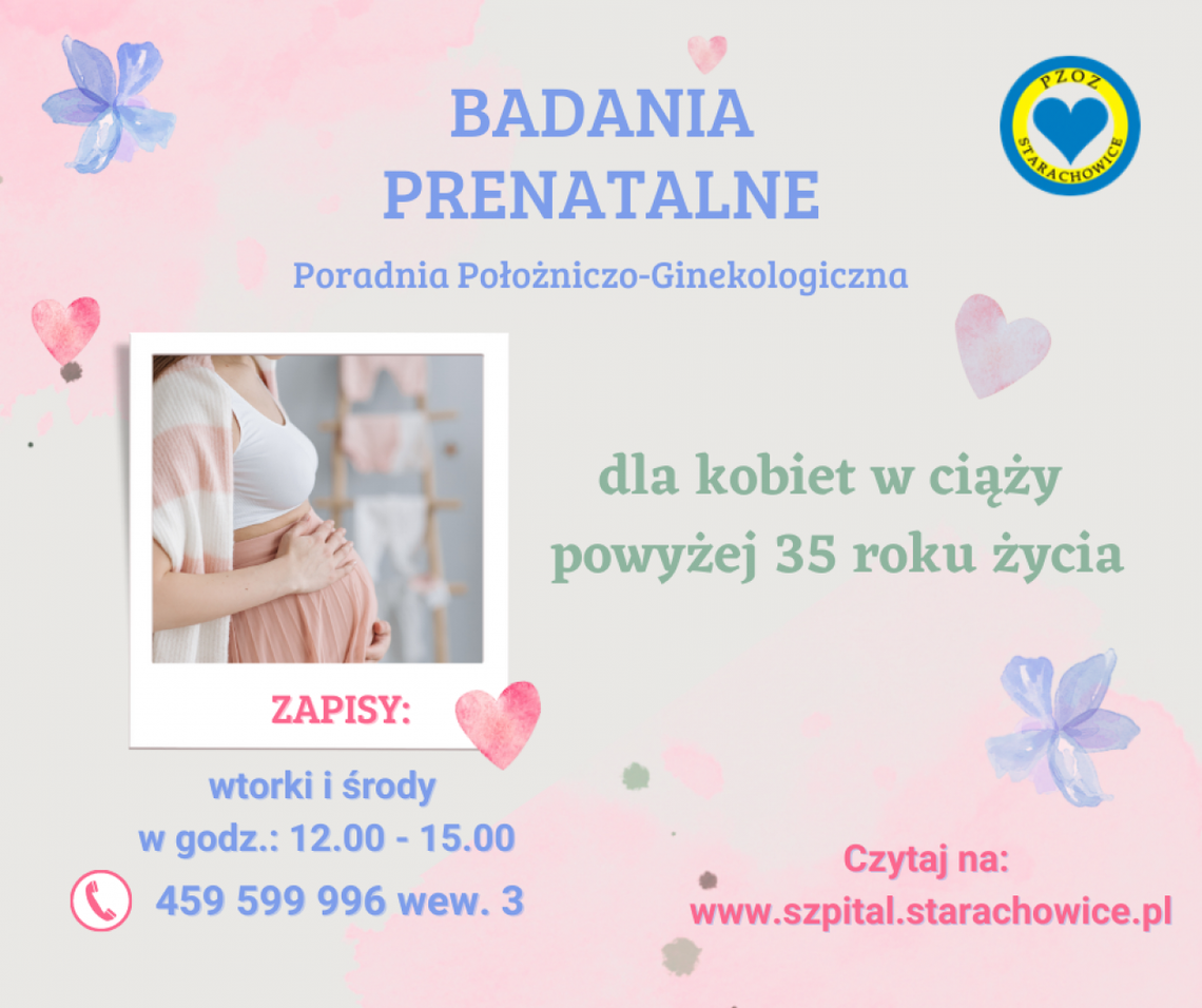 Badania prenatalne dostępne w Starachowicach Badania prenatalne dostępne w Starachowicach