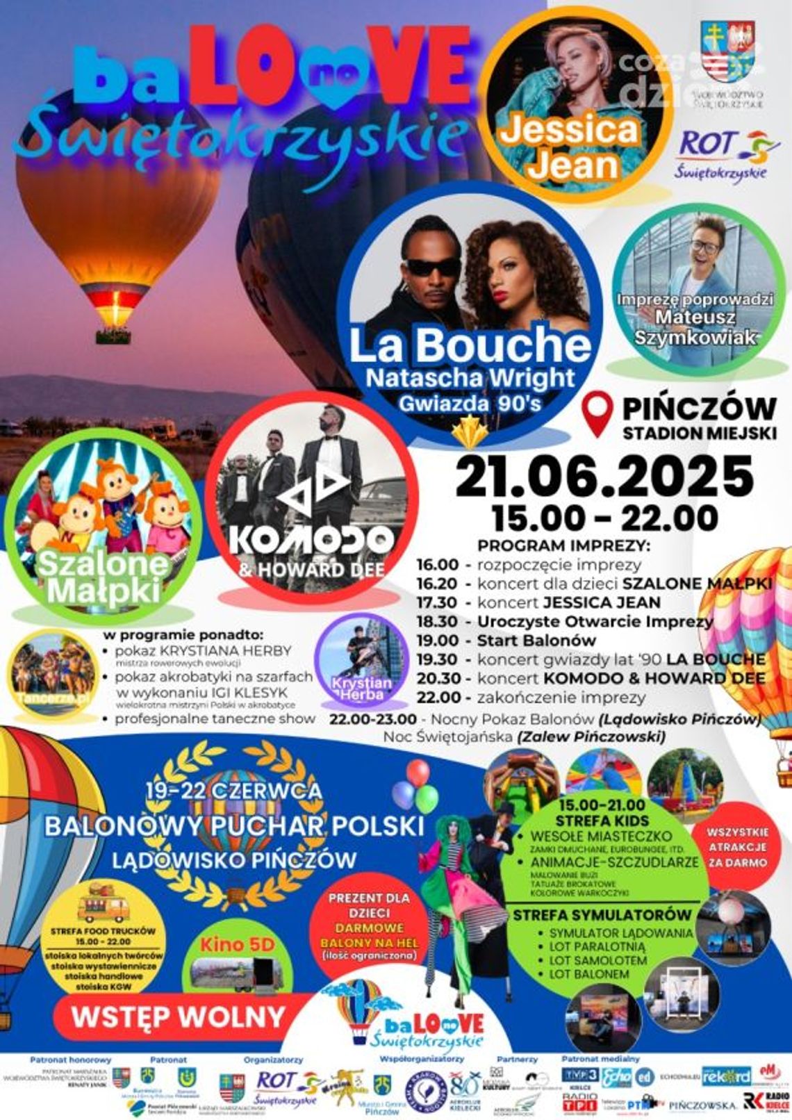 Balonove Świętokrzyskie i Balonowy Puchar Polski - I Międzynarodowy Świętokrzyski Festiwal Balonów 2025 Balonove Świętokrzyskie i Balonowy Puchar Polski - I Międzynarodowy Świętokrzyski Festiwal Balonów 2025