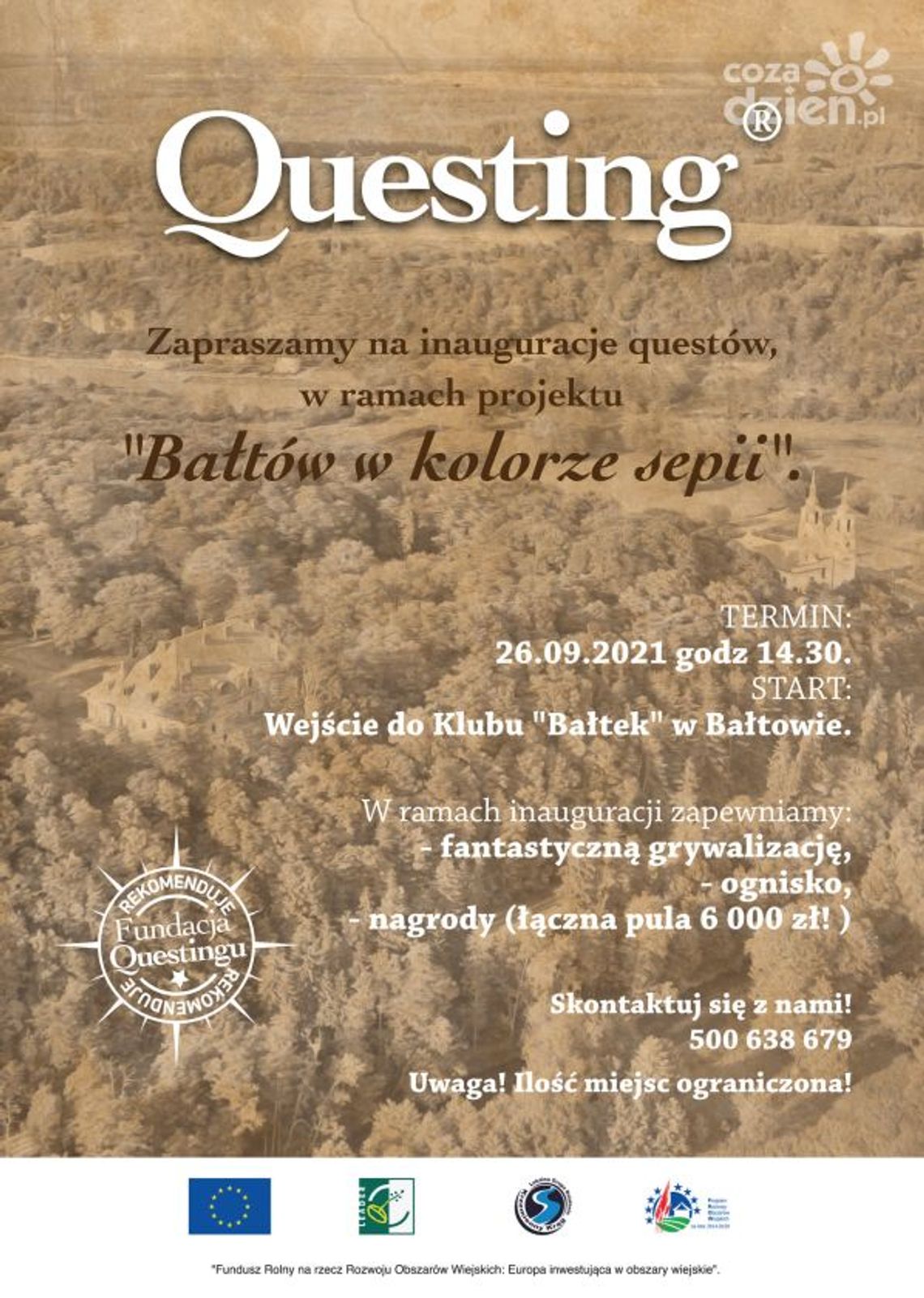 "Bałtów w kolorze sepii" - w niedzielę inauguracja nowych questów "Bałtów w kolorze sepii" - w niedzielę inauguracja nowych questów