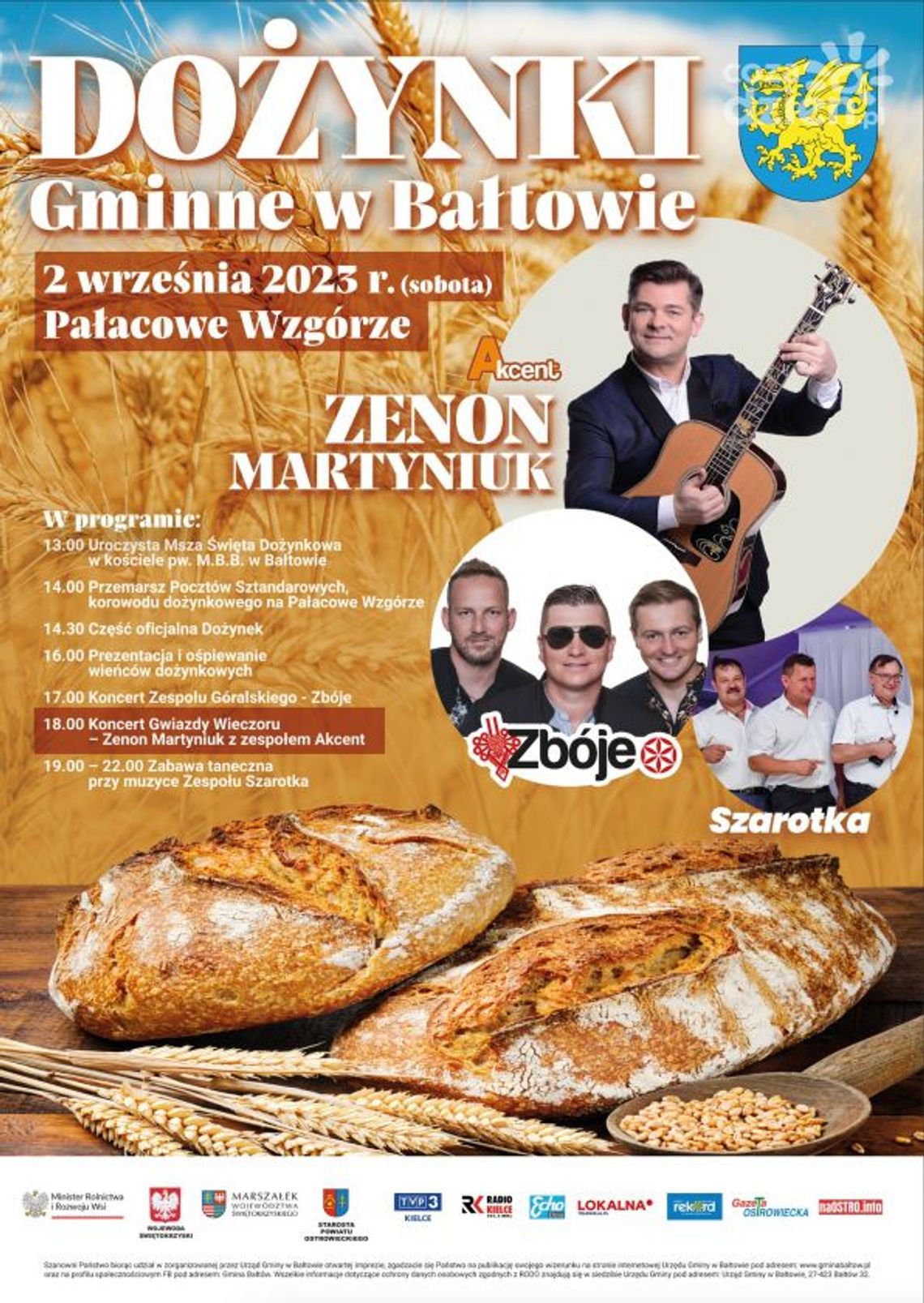 Bałtowskie dożynki na Pałacowym Wzgórzu 