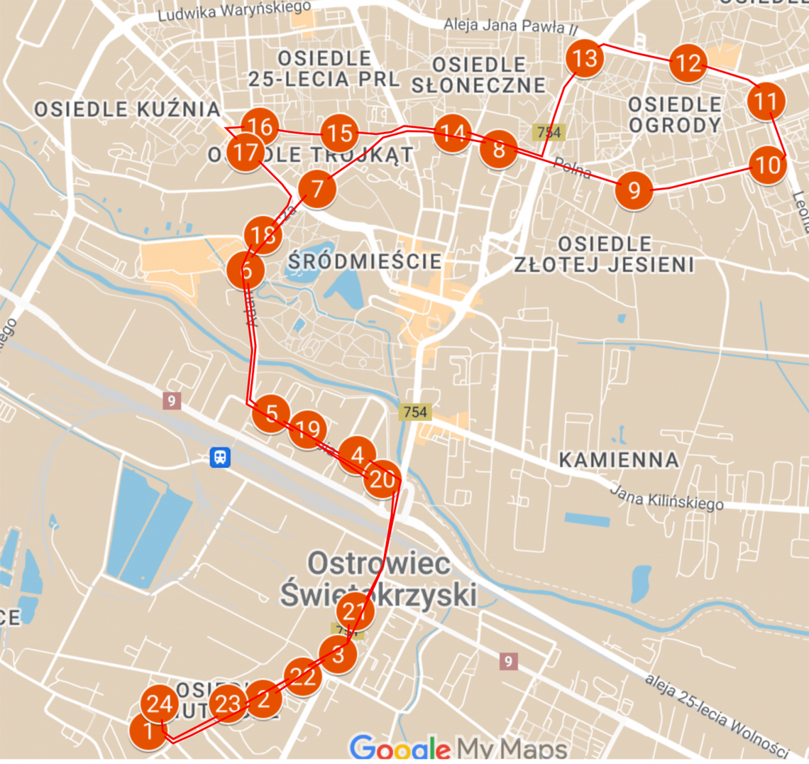 Bezpłatna linia MZK na Dni Ostrowca