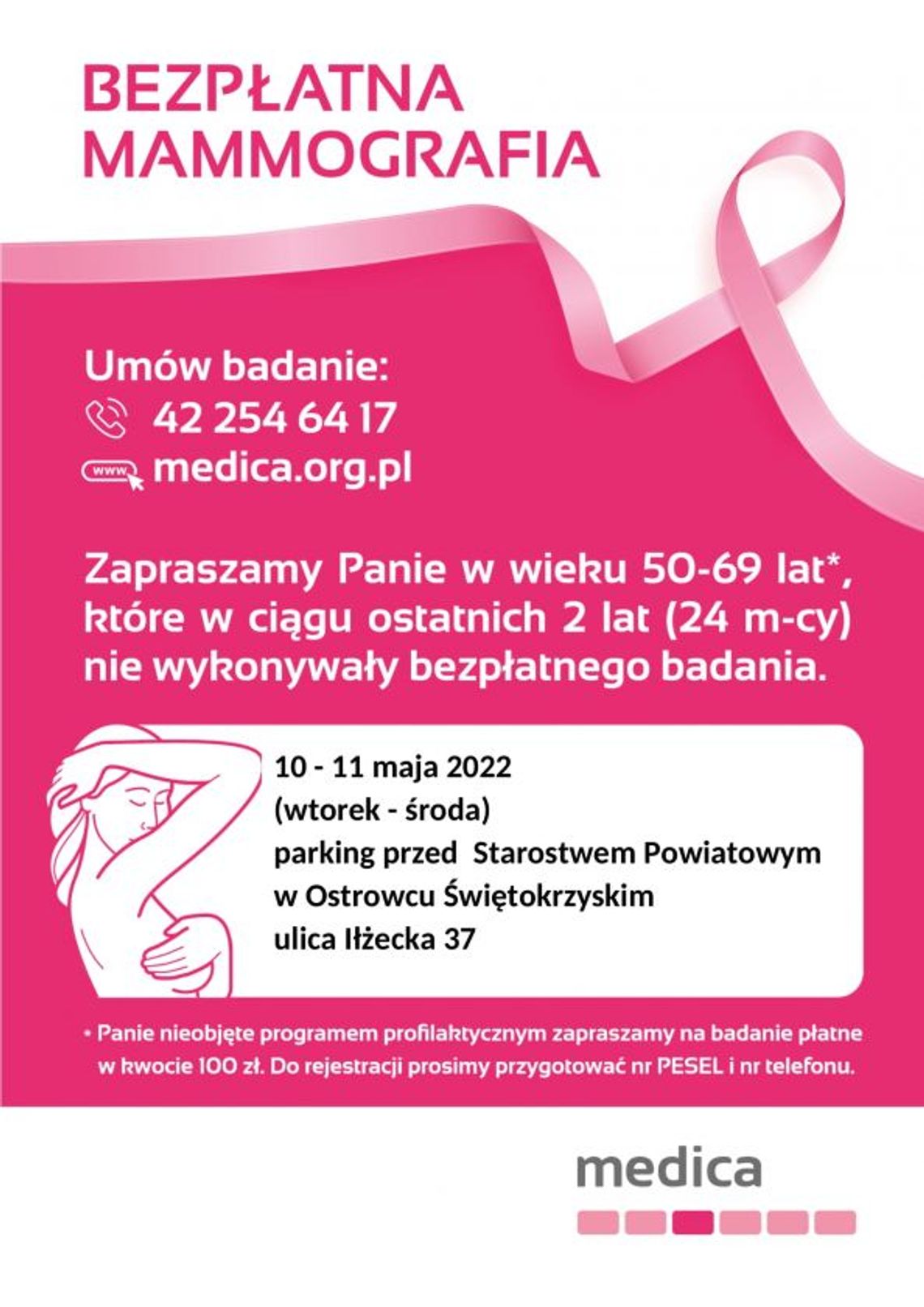 Bezpłatna mammografia 