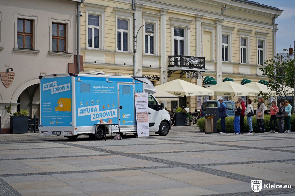 Bezpłatne badania znamion wracają na kielecki Rynek