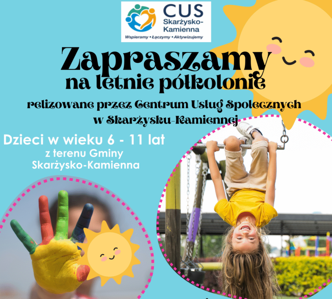 Bezpłatne półkolonie dla dzieci ze Skarżyska Bezpłatne półkolonie dla dzieci ze Skarżyska