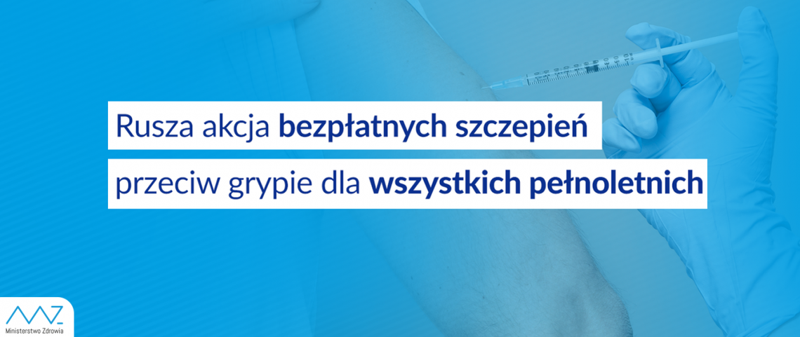 Bezpłatne szczepienia przeciwko grypie dla wszystkich chętnych Bezpłatne szczepienia przeciwko grypie dla wszystkich chętnych