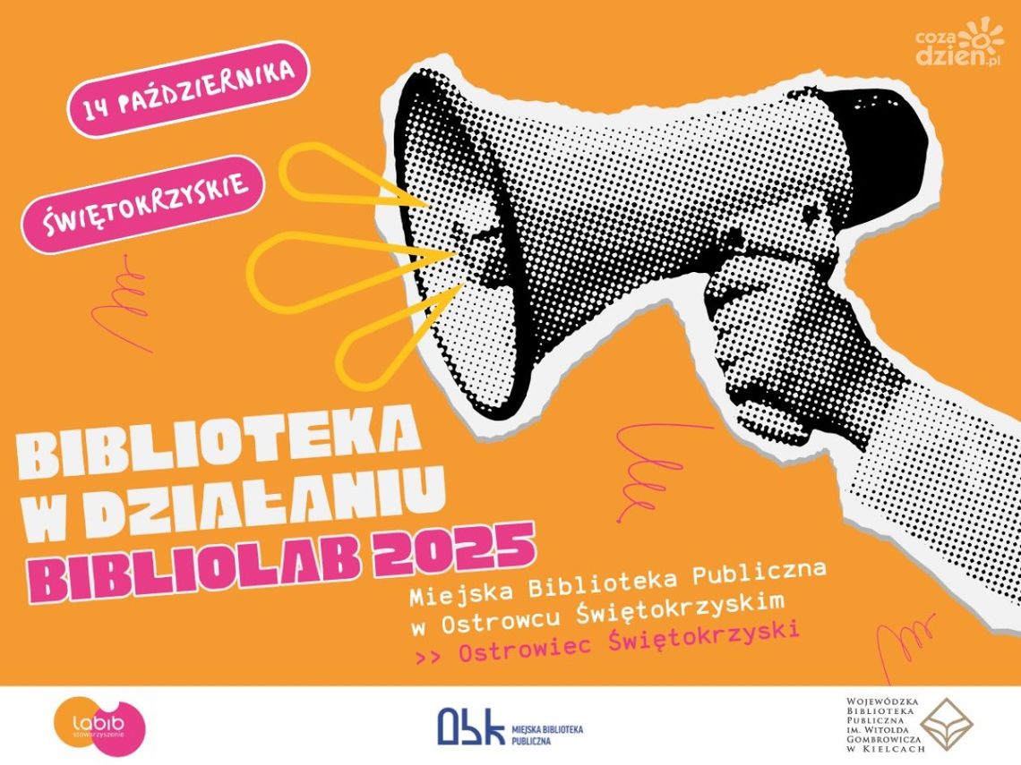 "Biblioteka w działaniu" - II Świętokrzyski BiblioLAB 2025 w Ostrowcu Świętokrzyskim "Biblioteka w działaniu" - II Świętokrzyski BiblioLAB 2025 w Ostrowcu Świętokrzyskim