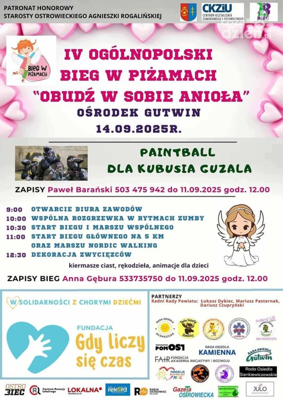 Bieg w piżamach z charytatywnym przesłaniem Bieg w piżamach z charytatywnym przesłaniem