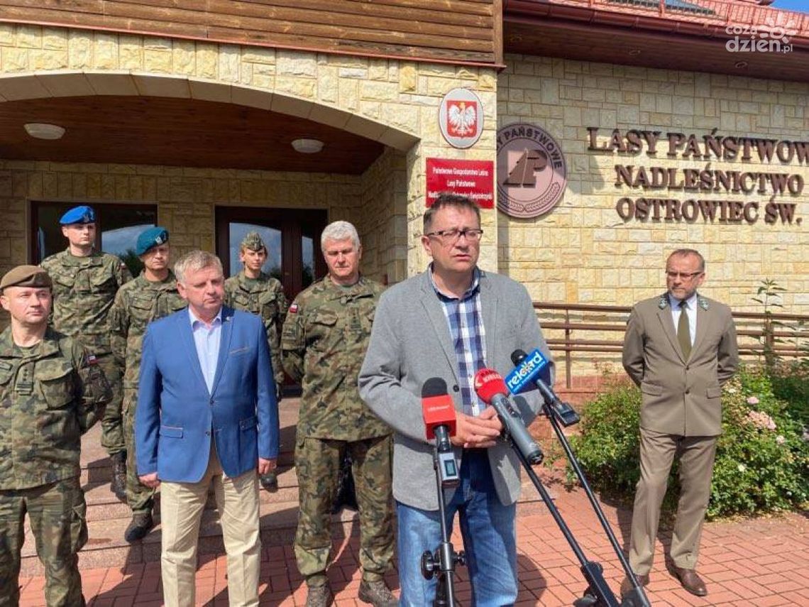 Bieg Wilczym Tropem w ostrowieckich lasach Bieg Wilczym Tropem w ostrowieckich lasach