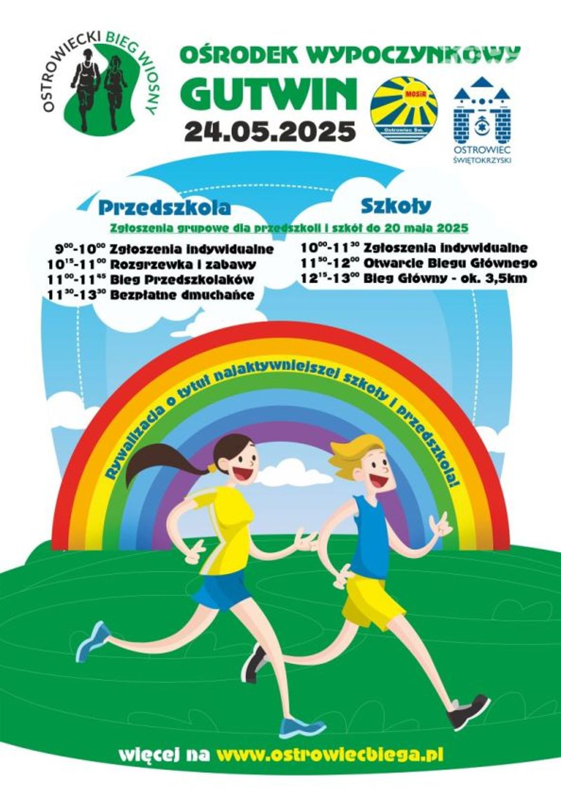 Bieg Wiosny to kolejne zaproszenie dla ostrowieckich miłośników biegania Bieg Wiosny to kolejne zaproszenie dla ostrowieckich miłośników biegania
