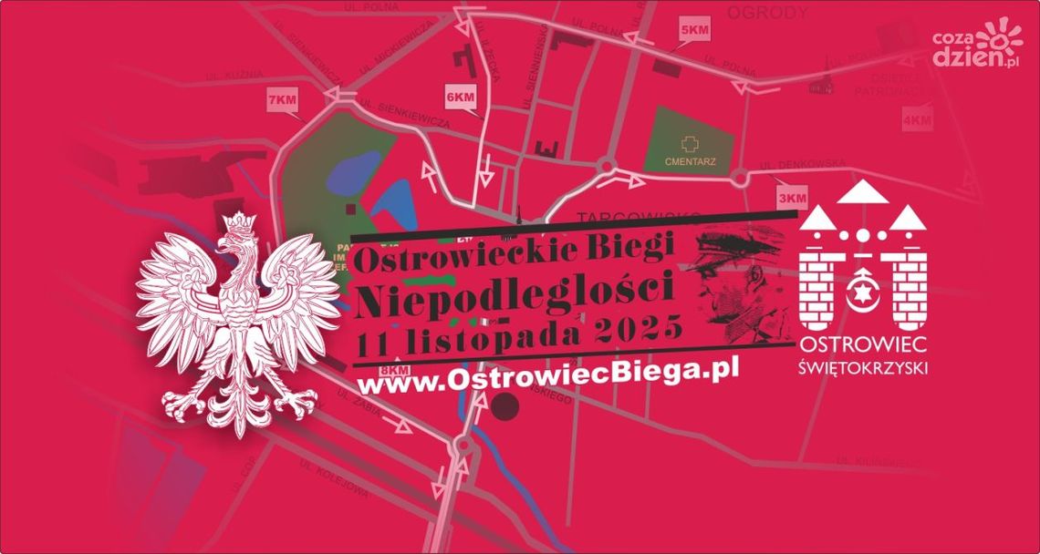 Biegi Niepodległości wracają na ostrowieckie ulice Biegi Niepodległości wracają na ostrowieckie ulice