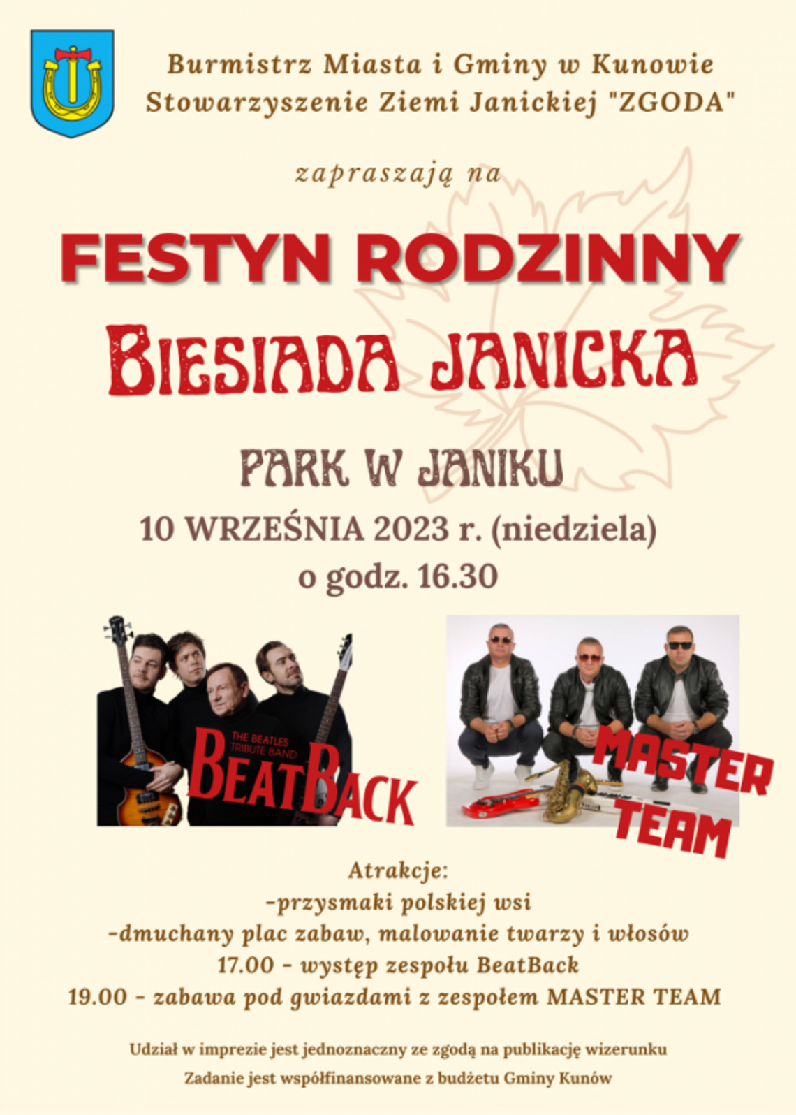 Biesiada w Janiku na zakończenie wakacji Biesiada w Janiku na zakończenie wakacji