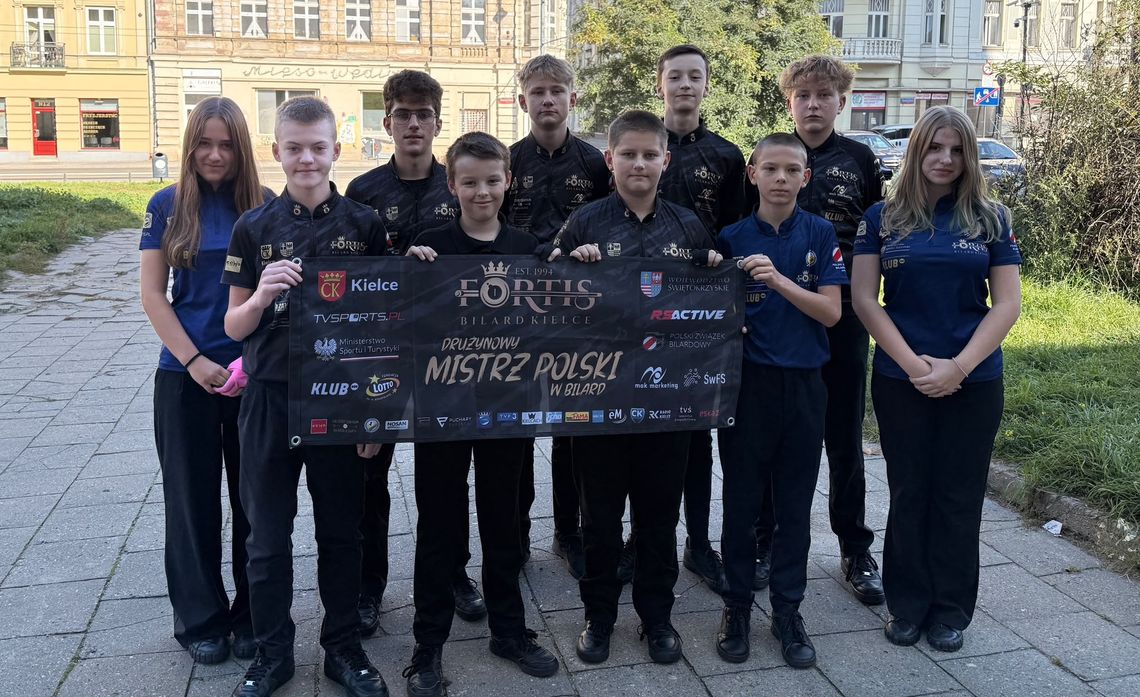 Bilardziści Fortis Kielce z kolejnymi sukcesami. Wesołowska i Marcinkowski najlepsi w Łodzi Bilardziści Fortis Kielce z kolejnymi sukcesami. Wesołowska i Marcinkowski najlepsi w Łodzi