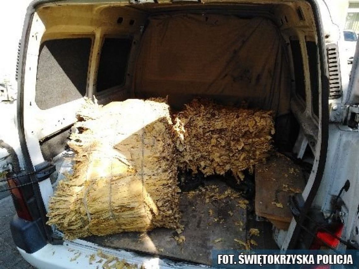 Blisko 200 kilogramów tytoniu w peugeocie 