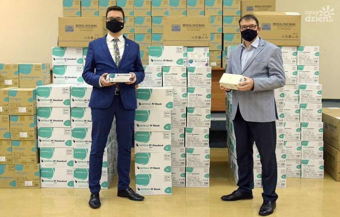 Blisko 890 tys. zł na środki ochrony osobistej Blisko 890 tys. zł na środki ochrony osobistej