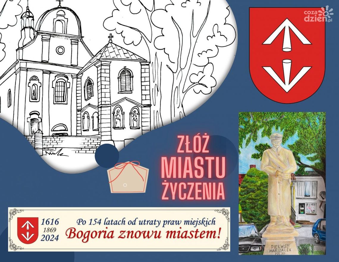 Bogoria znowu będzie miastem Bogoria znowu będzie miastem