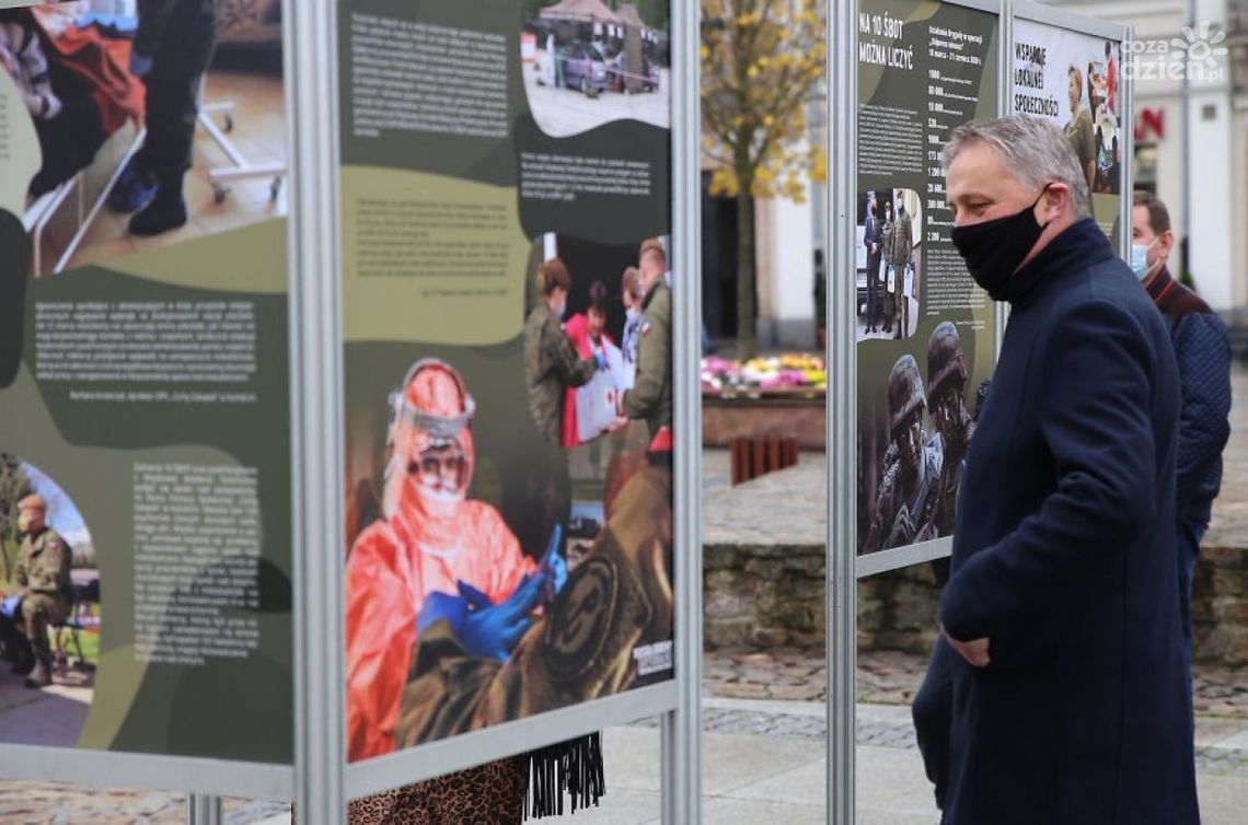 Byli tam, gdzie ich potrzebowano - działania terytorialsów na wystawie