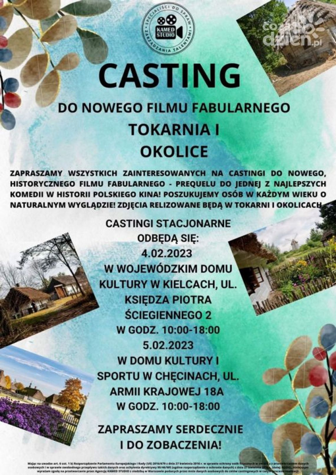 Casting do filmu fabularnego Casting do filmu fabularnego