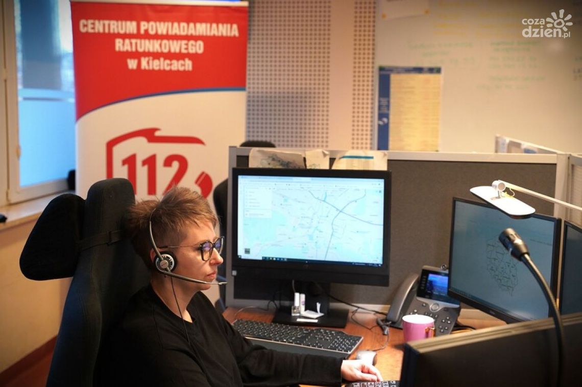Centrum Powiadamiania Ratunkowego w gotowości