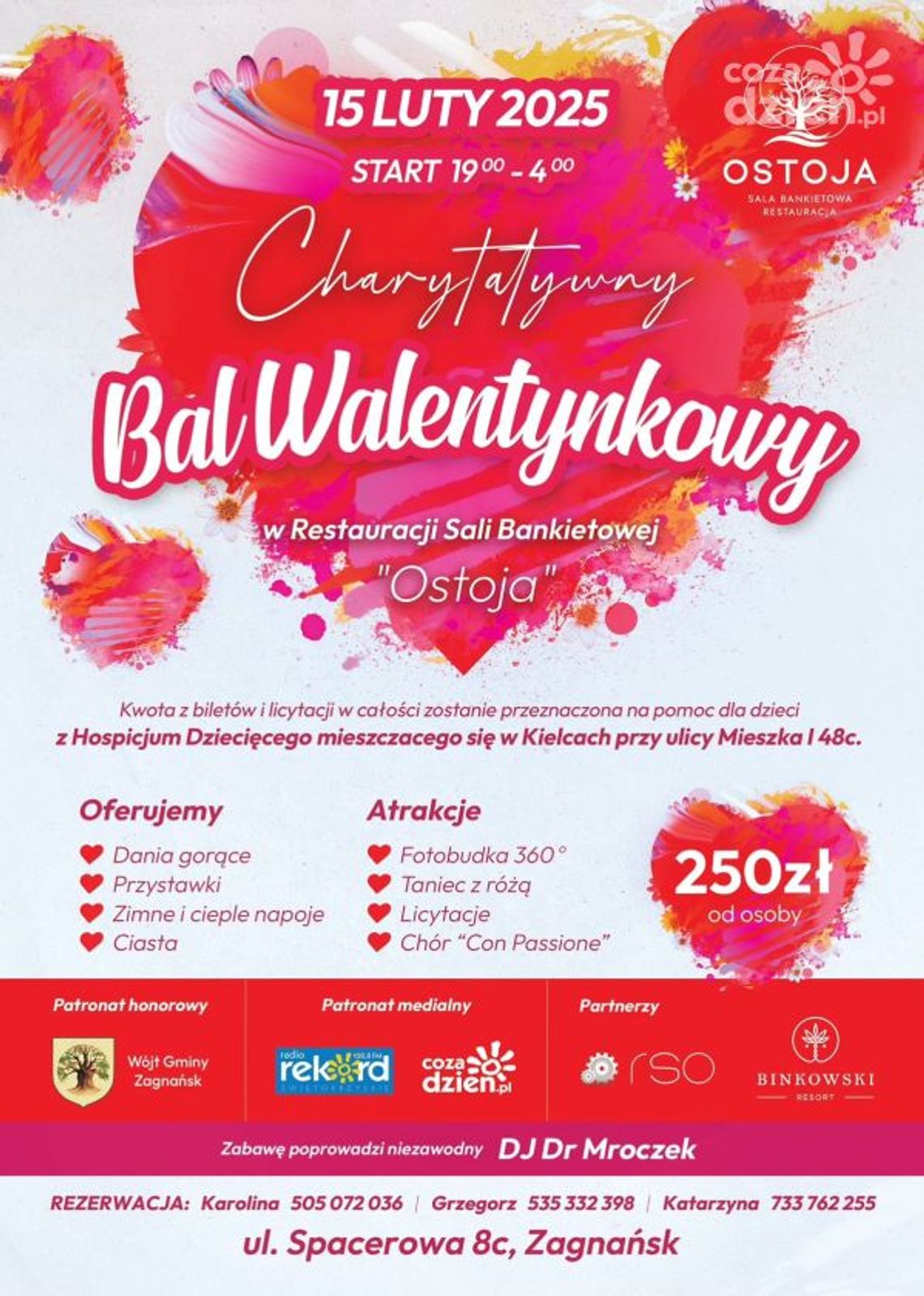 Charytatywny bal walentynkowy