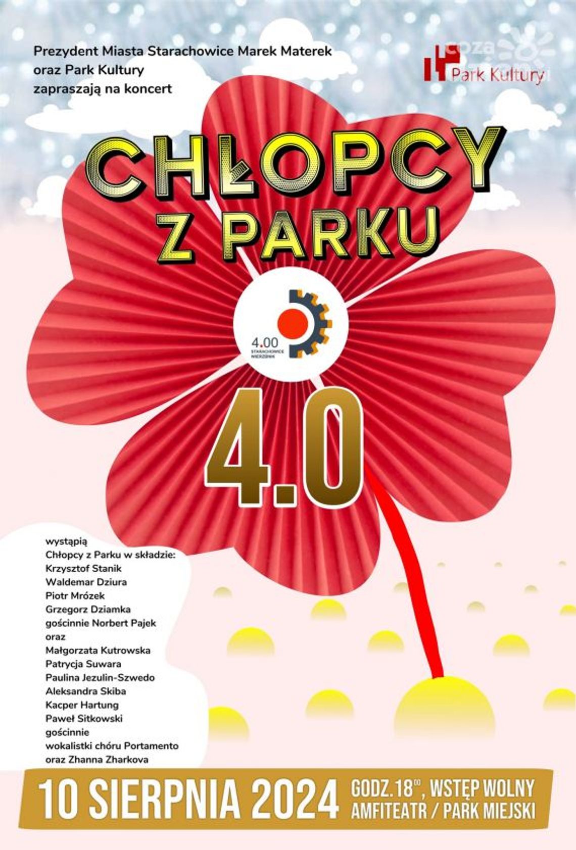 "Chłopcy z parku" wystąpią w starachowickim... parku "Chłopcy z parku" wystąpią w starachowickim... parku