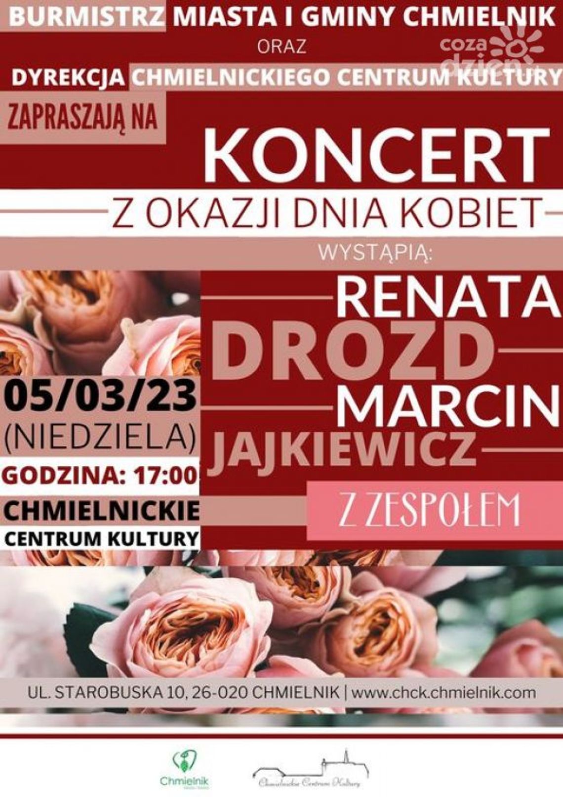 Chmielnik koncertuje z okazji Dnia Kobiet Chmielnik koncertuje z okazji Dnia Kobiet