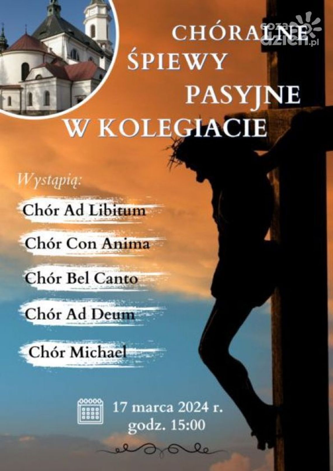 Chóralne śpiewy zabrzmią w ostrowieckiej kolegiacie Chóralne śpiewy zabrzmią w ostrowieckiej kolegiacie