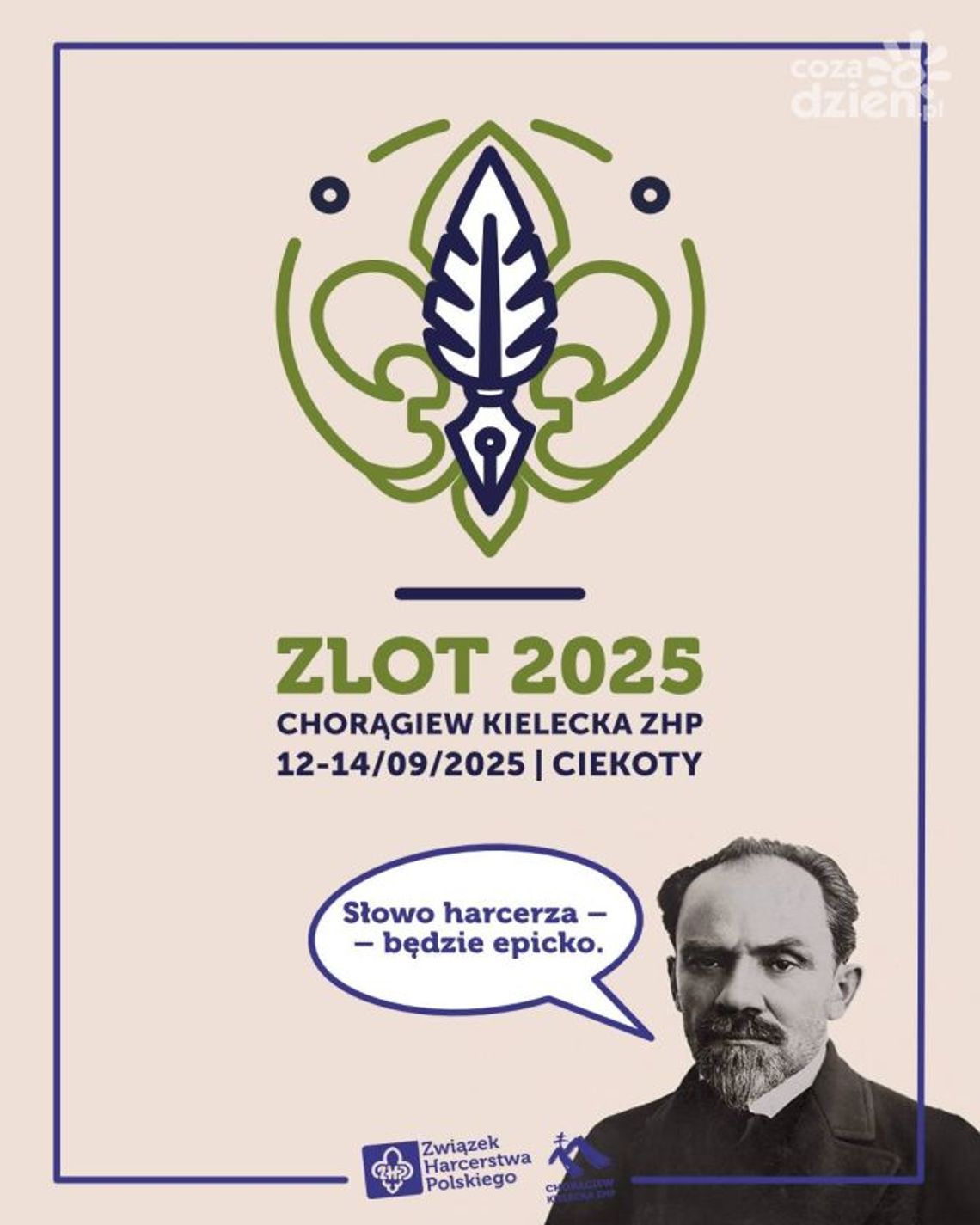 Ciekoty stolicą harcerskiej przygody. Rusza największy zlot Roku Stefana Żeromskiego Ciekoty stolicą harcerskiej przygody. Rusza największy zlot Roku Stefana Żeromskiego