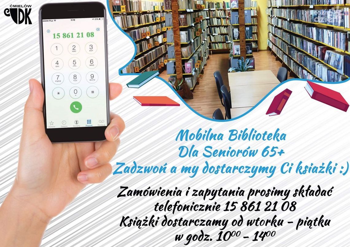 Ćmielów: Biblioteka na telefon Ćmielów: Biblioteka na telefon