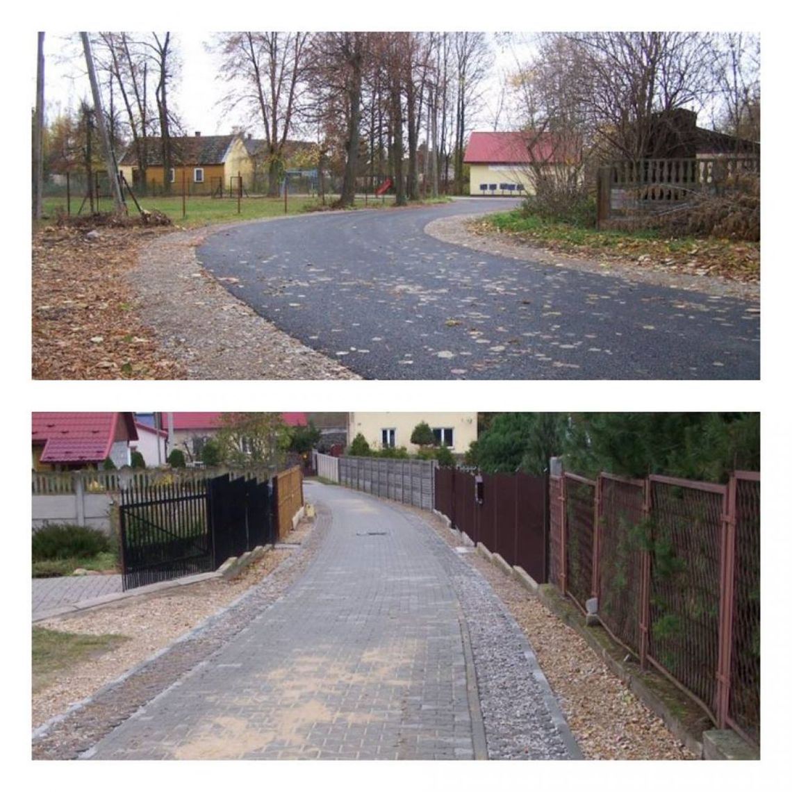 ĆMIELÓW - remonty dróg na finiszu ĆMIELÓW - remonty dróg na finiszu