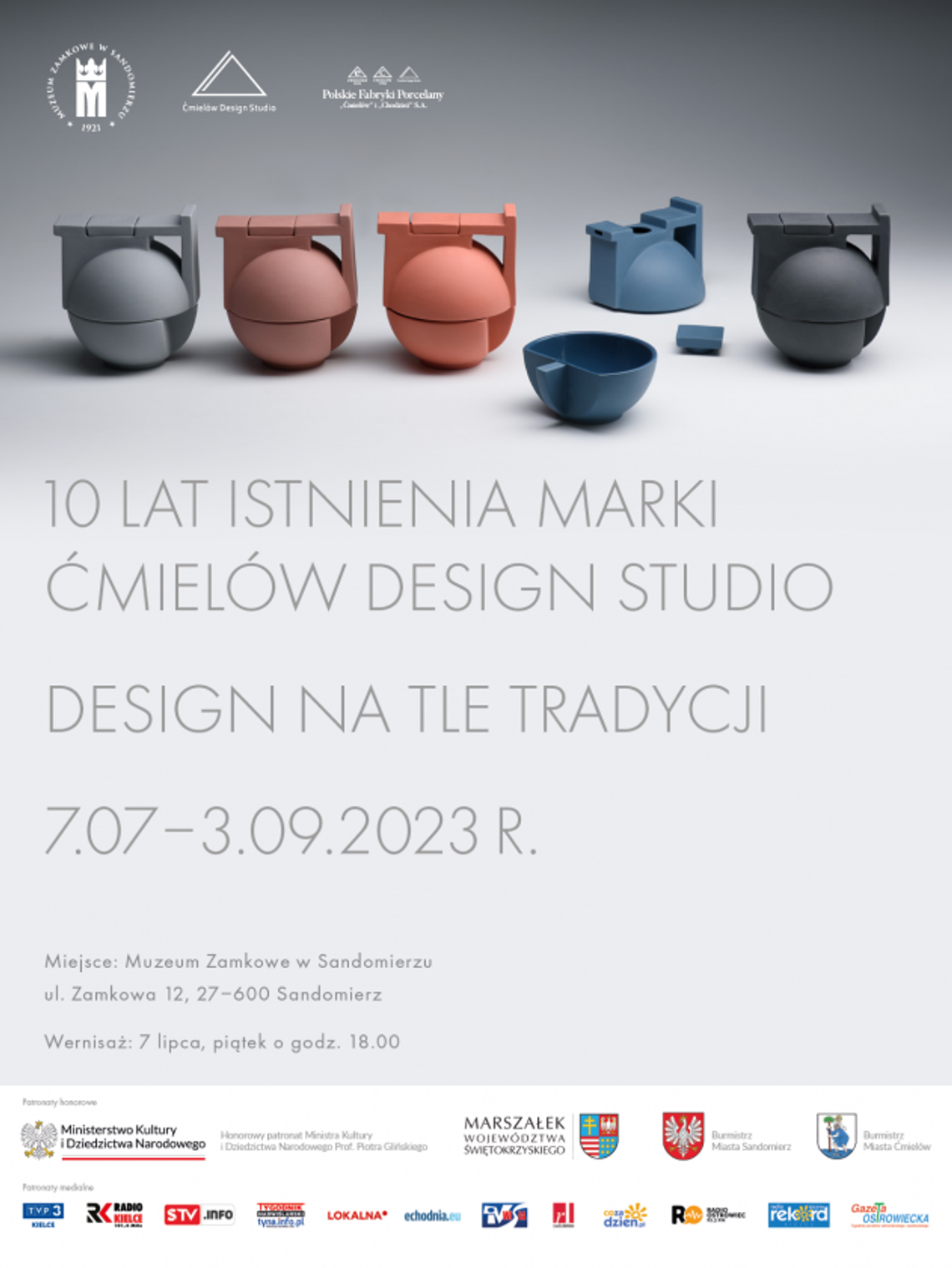 Ćmielowska porcelana zagości w Muzeum Zamkowym w Sandomierzu Ćmielowska porcelana zagości w Muzeum Zamkowym w Sandomierzu