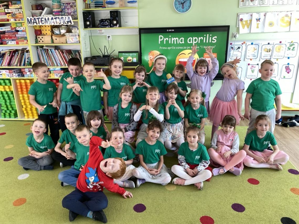 "Co Za Dzieci" – Prima Aprilis w wydaniu przedszkolaków z 11-tki