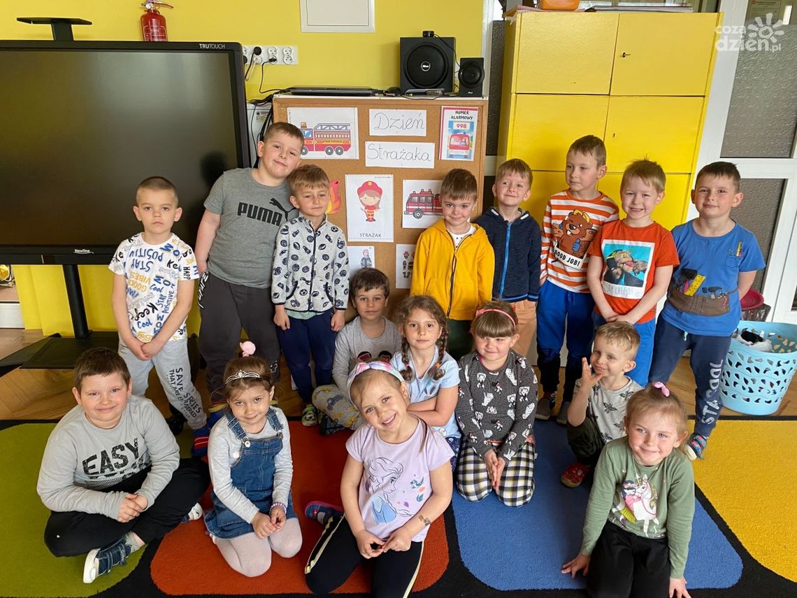 "Co Za Dzieci": Przedszkolaki z 11-stki o pracy strażaka