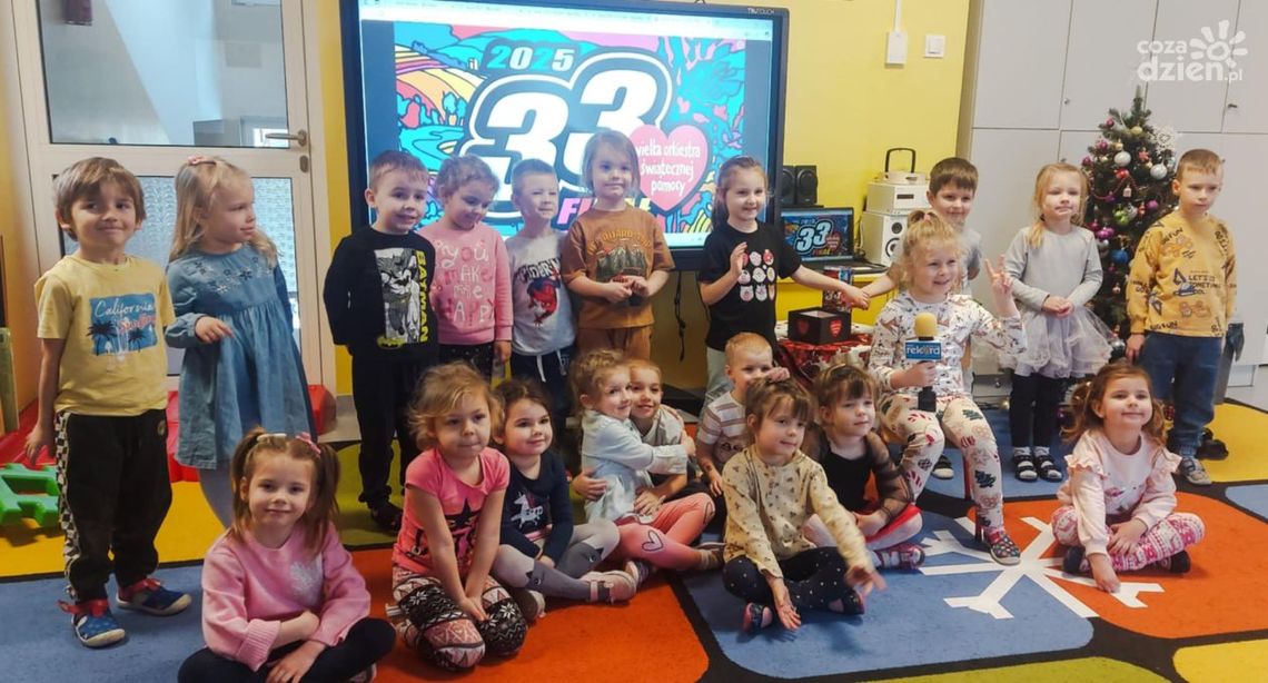 "Co Za Dzieci": Przedszkolaki z 11-tki o finale WOŚP