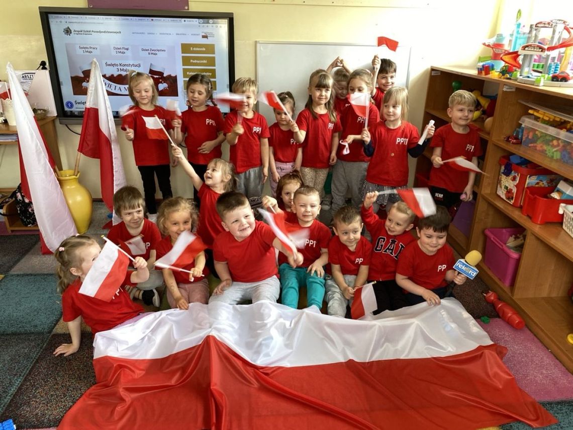 "Co Za Dzieci": Przedszkolaki z 11-tki o majowych świętach