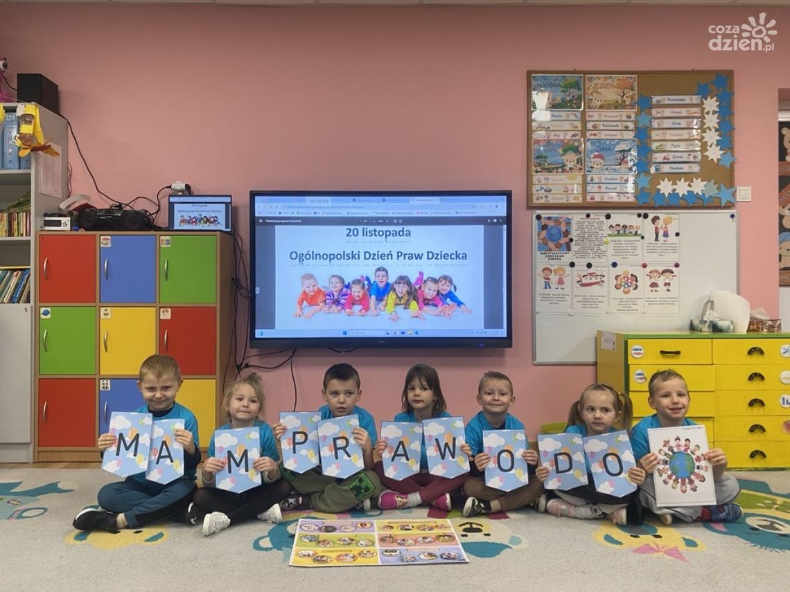 "Co Za Dzieci": Przedszkolaki z 11-tki świętowały Dzień Praw Dziecka