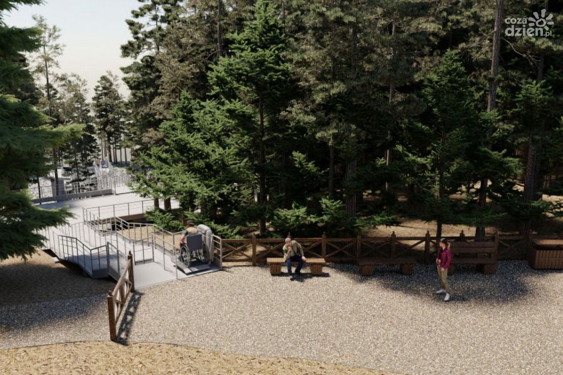 Coraz bliżej nowej galerii widokowej w Górach Świętokrzyskich