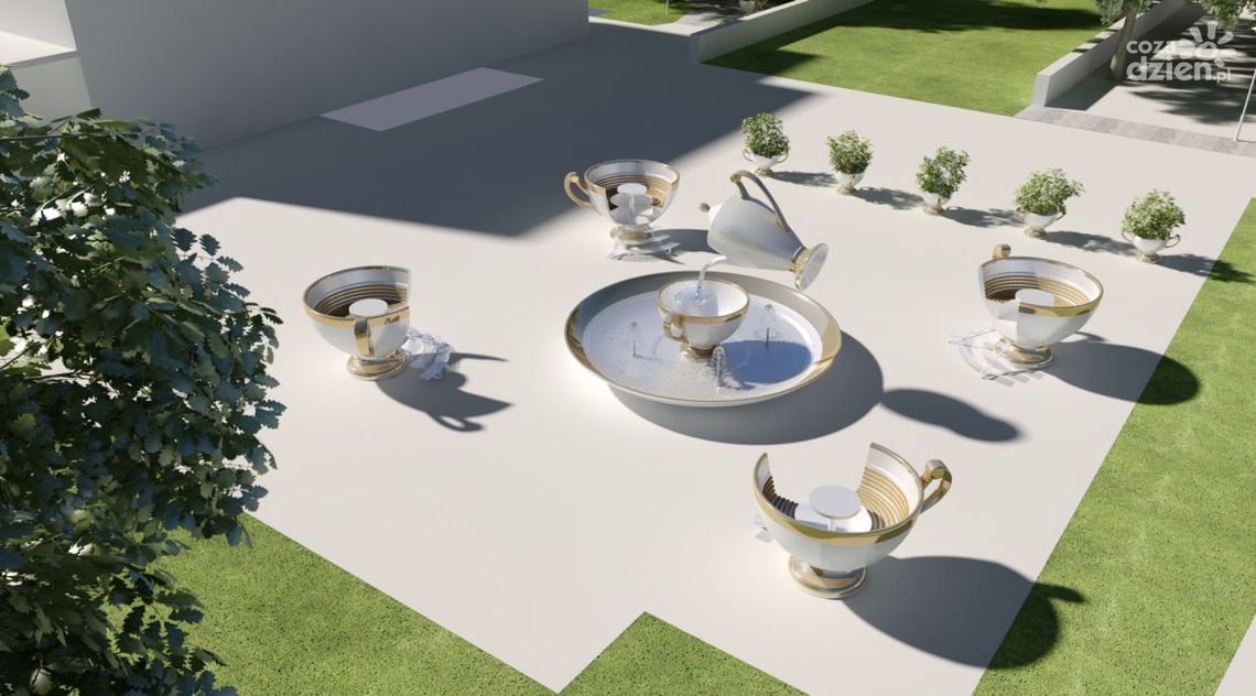 Coraz bliżej rewitalizacji ćmielowskiego rynku. Stanie tam unikatowa na skale świata fontanna