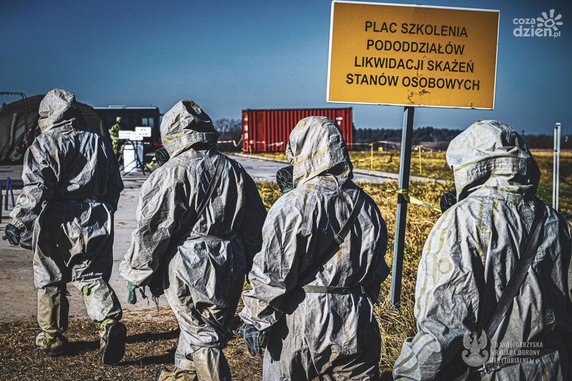 Ćwiczenia świętokrzyskich terytorialsów na Drawskim Poligonie