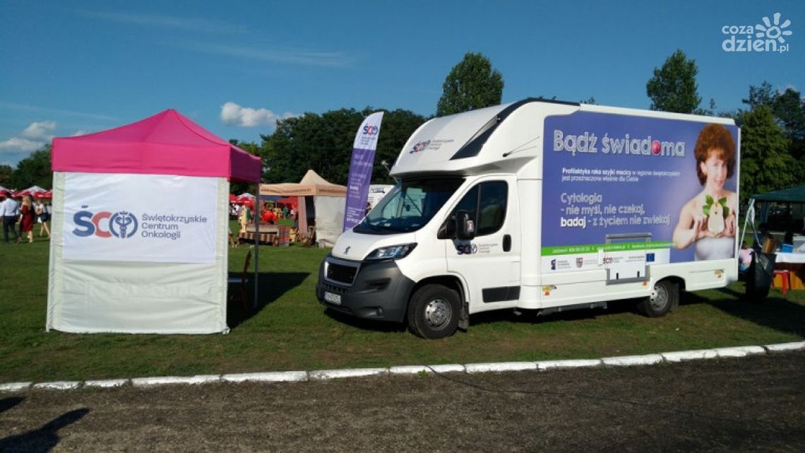 Cytobus na dożynkach Cytobus na dożynkach