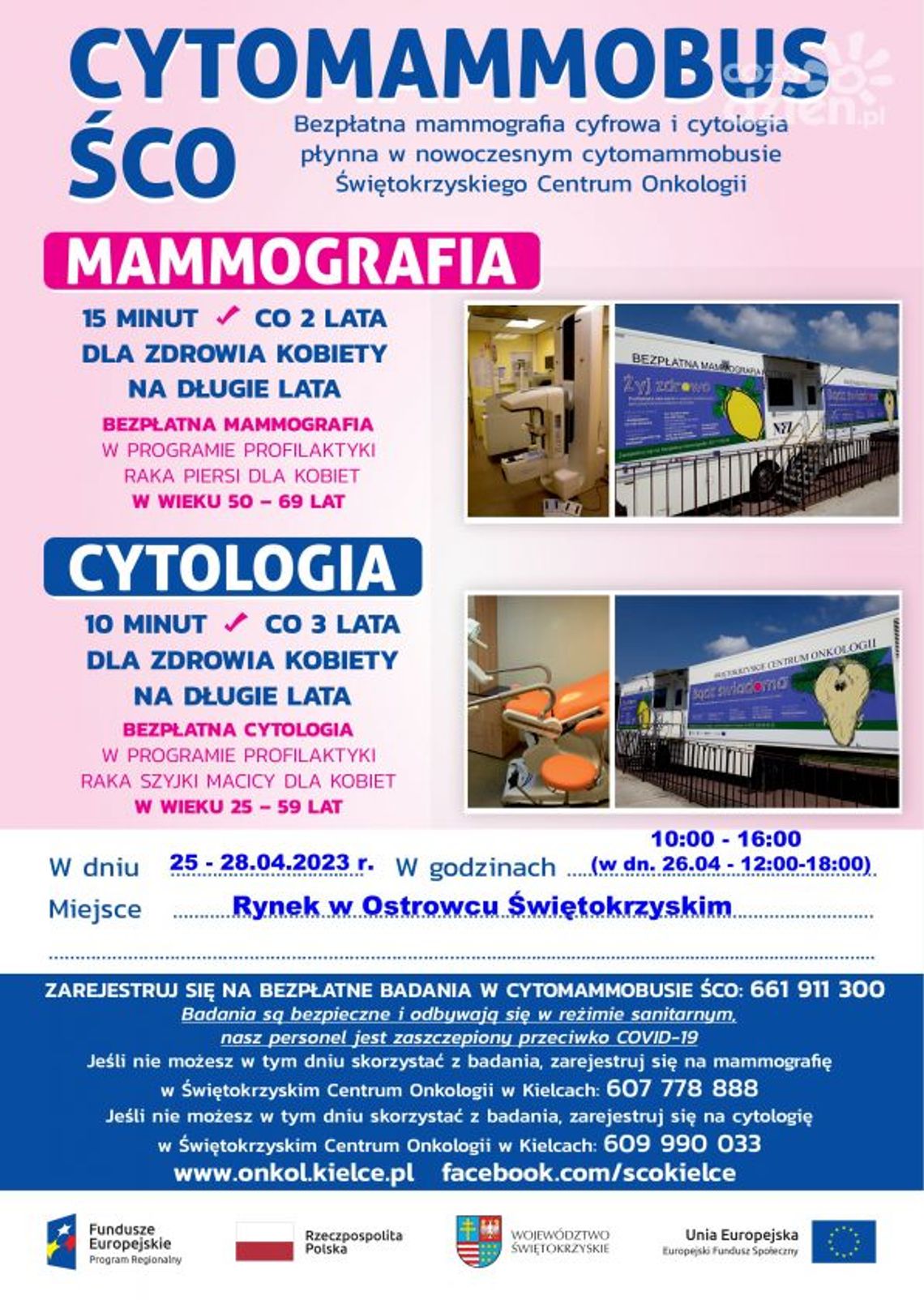 Cytomammobus ŚCO w Ostrowcu 