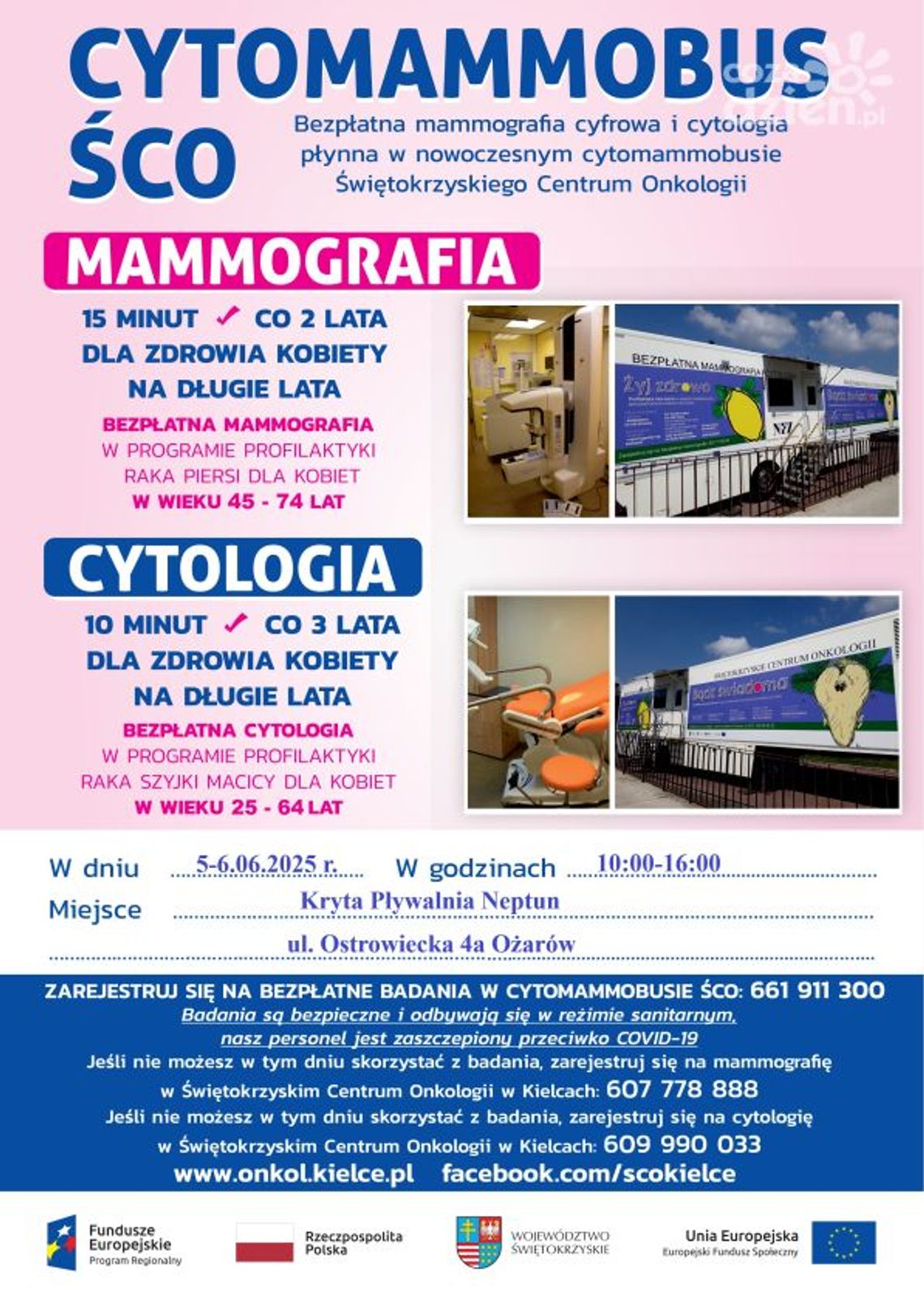 Cytomammobus w Ożarowie Cytomammobus w Ożarowie