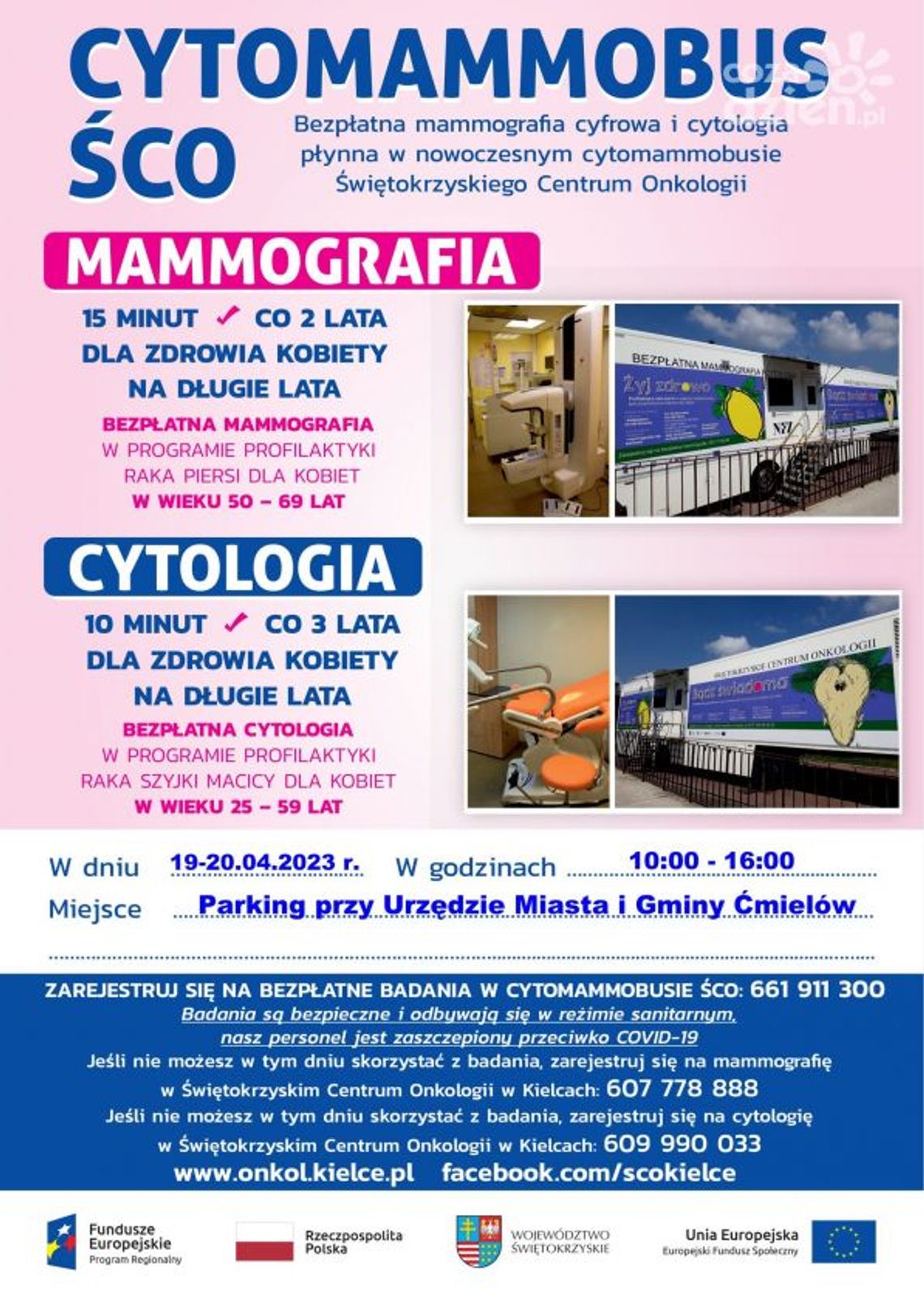 Cytomammobus zaparkuje w Ćmielowie Cytomammobus zaparkuje w Ćmielowie
