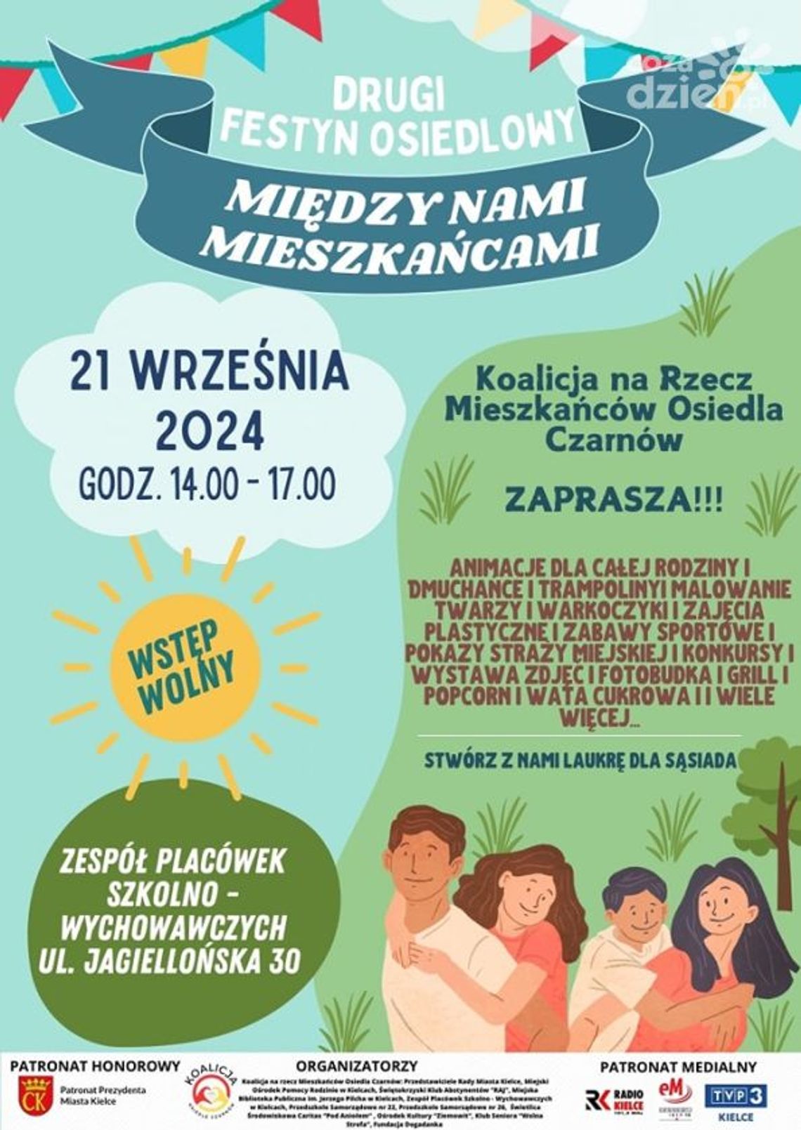 Czarnów integruje mieszkańców osiedla i miasta Kielce Czarnów integruje mieszkańców osiedla i miasta Kielce
