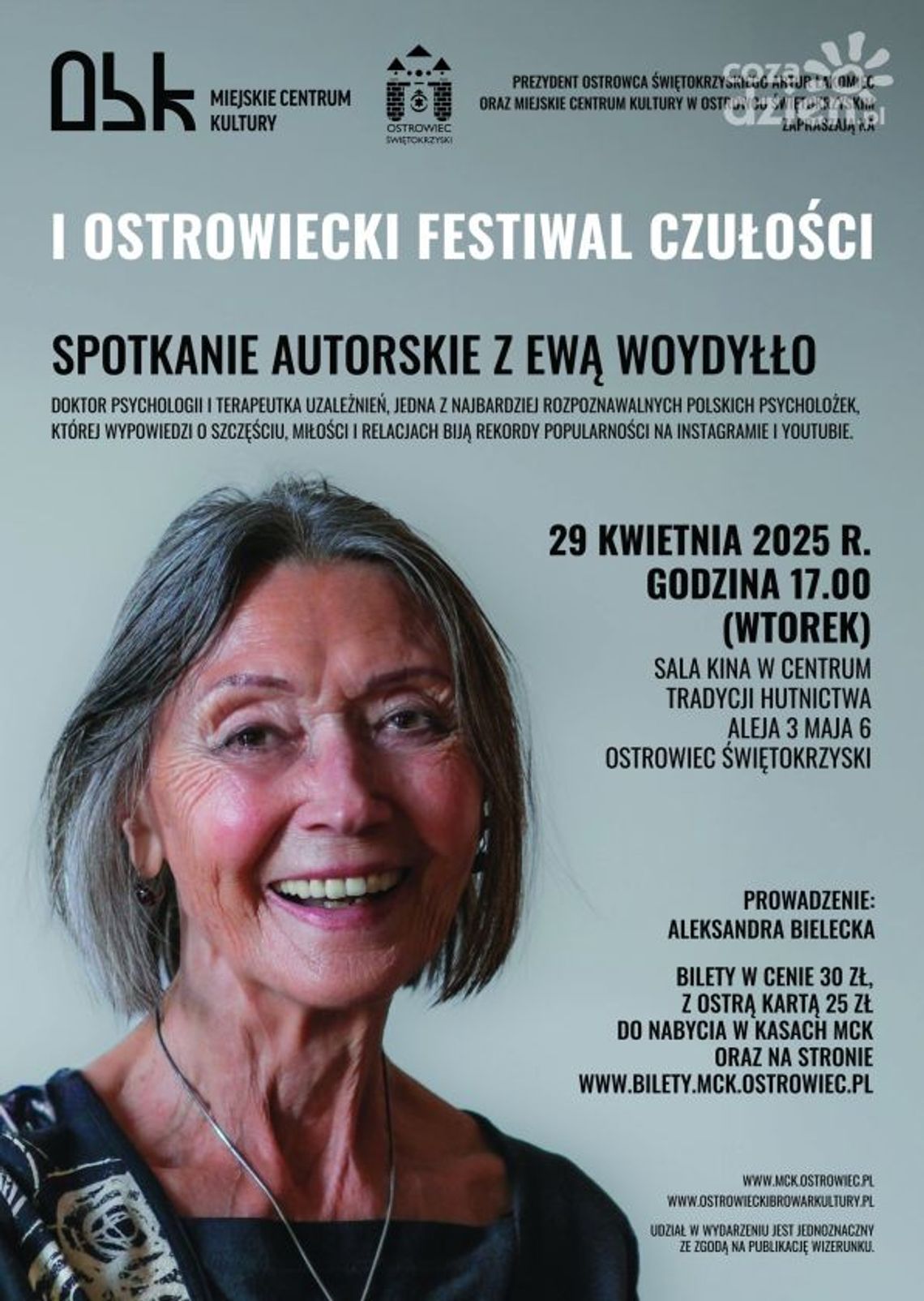 "Czułe wydarzenie" z Ewą Woydyłło "Czułe wydarzenie" z Ewą Woydyłło