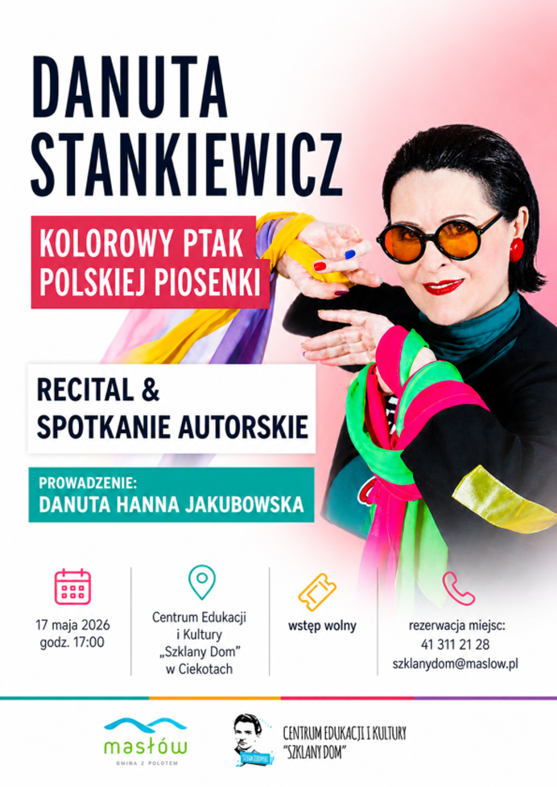 Danuta Stankiewicz spotka się z publicznością w Ciekotach Danuta Stankiewicz spotka się z publicznością w Ciekotach
