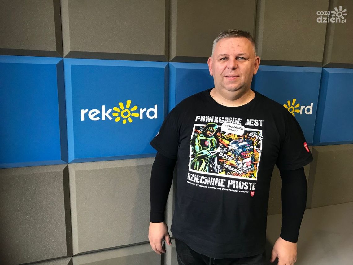 Dariusz Czupryński: W naszym sztabie praca wre, 29. Finał WOŚP coraz bliżej Dariusz Czupryński: W naszym sztabie praca wre, 29. Finał WOŚP coraz bliżej