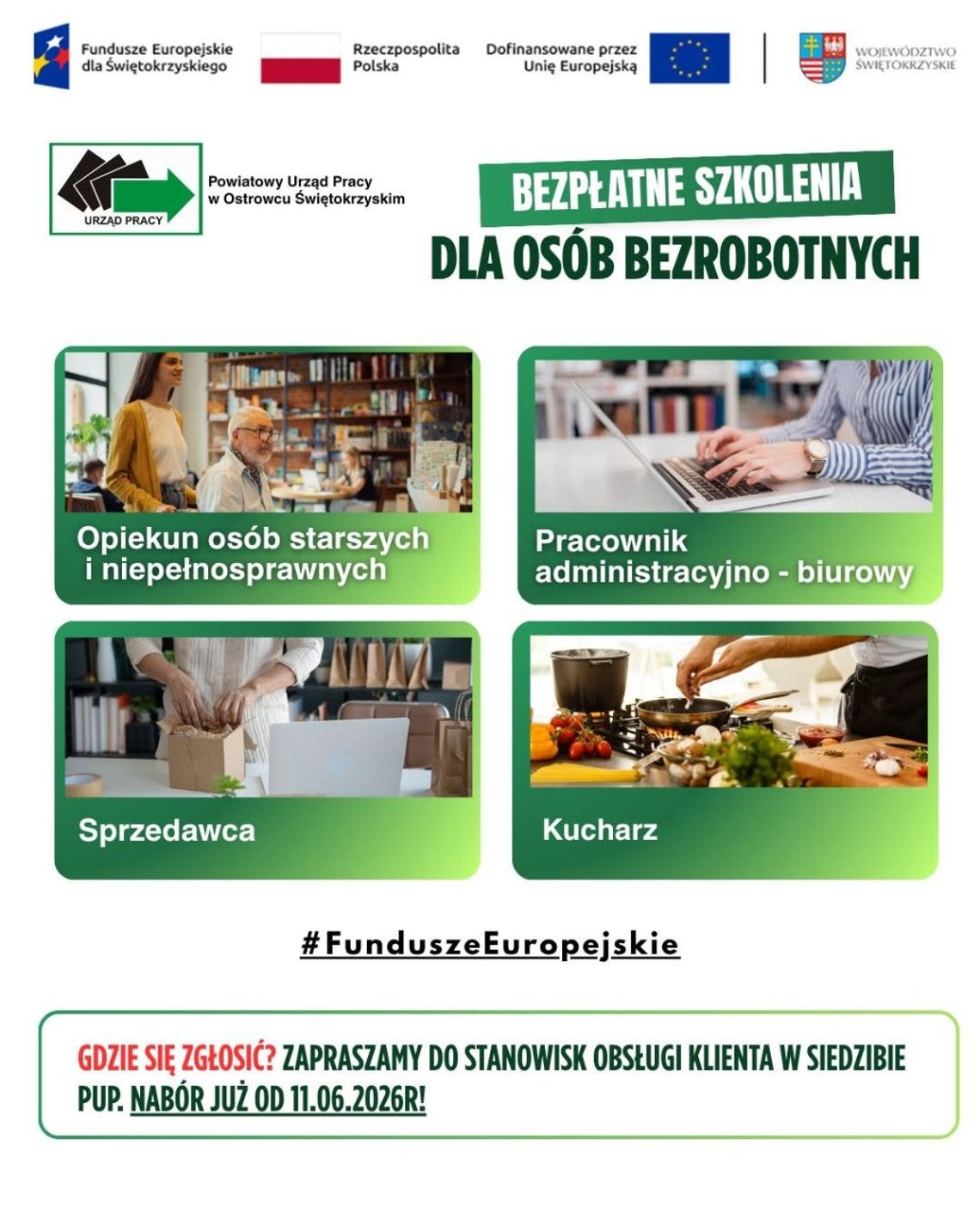 Darmowe szkolenia zawodowe w Ostrowcu Świętokrzyskim Darmowe szkolenia zawodowe w Ostrowcu Świętokrzyskim