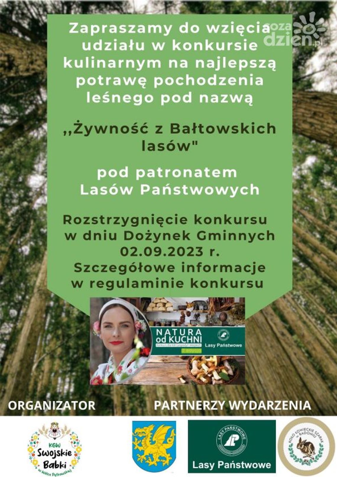 Dary z lasów tematem kulinarnego konkursu Dary z lasów tematem kulinarnego konkursu